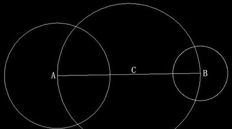 CAD如何画两个圆的外切线？-2