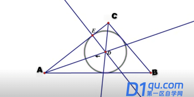 三角形的内切圆如何画？-6